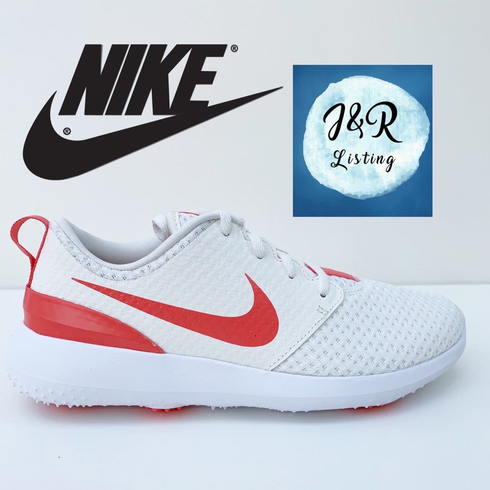 Nike Roshe G Golf Shoes Ember/White/Newsprint